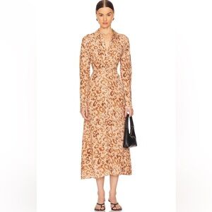 Favorite Daughter The Icon Dress Leo Vibes Print NWT Size 8